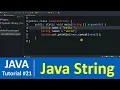 Java Tutorial - Strings and String Methods in Java Programming