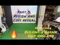 Retractable DIY Garage Golf Simulator - Part 5