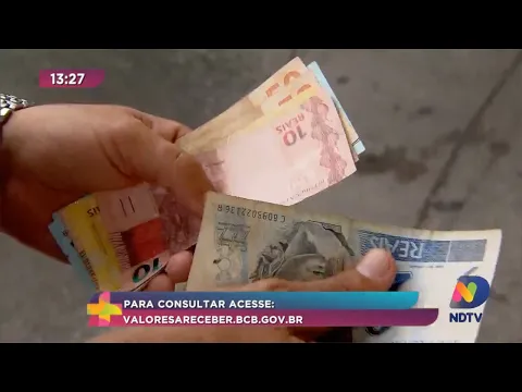 Dinheiro esquecido, resgate de valores pode ser feito a partir de 07 de março