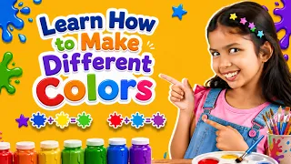 Learn How to Make Different Colors with Adi 🎨 | Color Combinations for Kids | Adi Keshari Connection