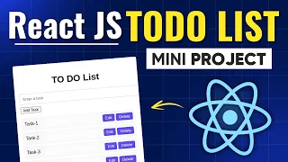 Build TODO List App with React JS from Scratch - React JS Mini Project 2026
