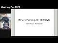 Binary Parsing - C 23 Style