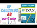 1998 AP Calculus AB Multiple Choice Part 1 Problems 1-14