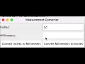 measure convert java