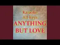 Lagu ANYTHING BUT LOVE