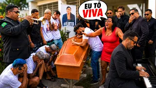 FAZENDO ENTERR0 DA PESSOA QUE TÁ VIVA - Mãe do Capitão Pitomba