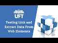 Descriptive programming in qtp-Testing Link and Extract data from web elements