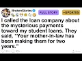 I called the loan company about the mysterious payments toward my student loans FULL STORY