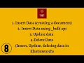 Create Retrieve Update and Delete documents in Elasticsearch All in one