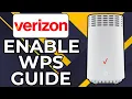 HOW TO ENABLE WPS ON VERIZON ROUTER 2026