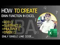 Excel VBA User Defined Function in Excel Excel Tips and Tricks