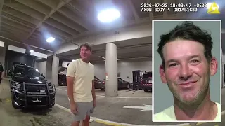 Bodycam footage of Tony Romo s arrest tells police officer that he s on his way to see Grandparents