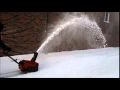 PERFORMANCE TEST SNOWBLOWER TORO CCR2000 4 5 HP 20 INCHES - RON SMALL ENGINES