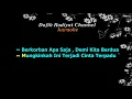 Air Dan Minyak (Karaoke) Mansyur S - Nada Wanita/Cewek - Female Key G#m- Lagu Dangdut