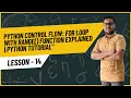 Python Control Flow For Loop with range Function Explained Python Tutorial