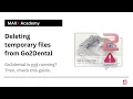 Go2Dental Troubleshooting Deleting temporary files from the TMP folder