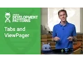 Tabs and ViewPager Android Development Patterns Ep 9