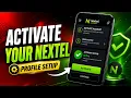Nextel Activation Guide How to Activate Your Account Set Up Your Profile
