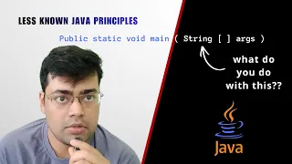 The OVERLOOKED argument of Main Java Command Line Arguments Less Known Java Principles Ep 02