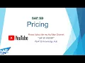 SAP SD PRICING COMPLETE CLASS WITH ROUTINES AND CONDITION RECORDS
