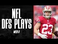 DFS Optimizer Lineup Setting Week 6