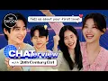 Download Lagu The cast of 20th Century Girl tries out old-school online chatting | CHATerview [ENG SUB]