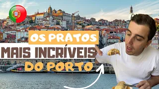 WHAT TO EAT in PORTO PORTUGAL Typical and cheap food