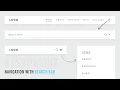 Responsive Navigation Menu with Search Bar Html CSS Javascript