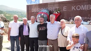 Në Shajne zbulohet lapidari për dy dëshmorët e kombit, Fetah Sylejmani dhe Fisnik Ibrahimi