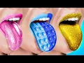 Download Lagu تحدي الطعام حسب اللون! 💙💛💖 لون واحد فقط لمدة 24 ساعة! من سلسلة 123 GO!