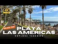Lagu Walking on Playa de Las Americas 🇮🇨 Golden Mile \u0026 El Camison Beach | 4K Tenerife Tour