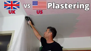 UK vs US Plastering Method