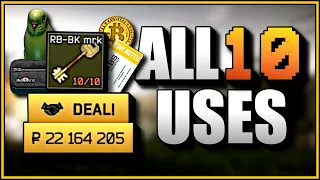Can you profit off of 1 RB-BK Marked Key - Tarkov PvE