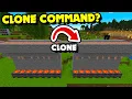 How to Use The CLONE COMMAND in Minecraft Clone Command Tutorial Very Easy