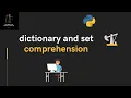 Lecture 59 - Dictionary and Set Comprehension for Oil and Gas