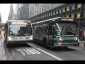 TDH-5301 and LF40102 LFS M42 leaving 42nd Street and Lexington Avenue
