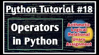 Operators in Python Python Tutorials for Absolute Beginners Jeevan Upreti