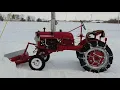 Farmall Cub Rear Wheel Weight Installation and Removal - One Person Method