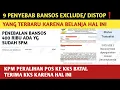 Download Lagu 9 PENYEBAB BANSOS EXCLUDE/ DISTOP❗️SALAH SATUNYA KARENA BUAT BELANJA HAL INI❗️PENEBALAN 400 RIBU SPM