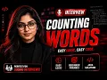 Counting Words Beginner Coding Problem Java Solution Coding Interview Questions