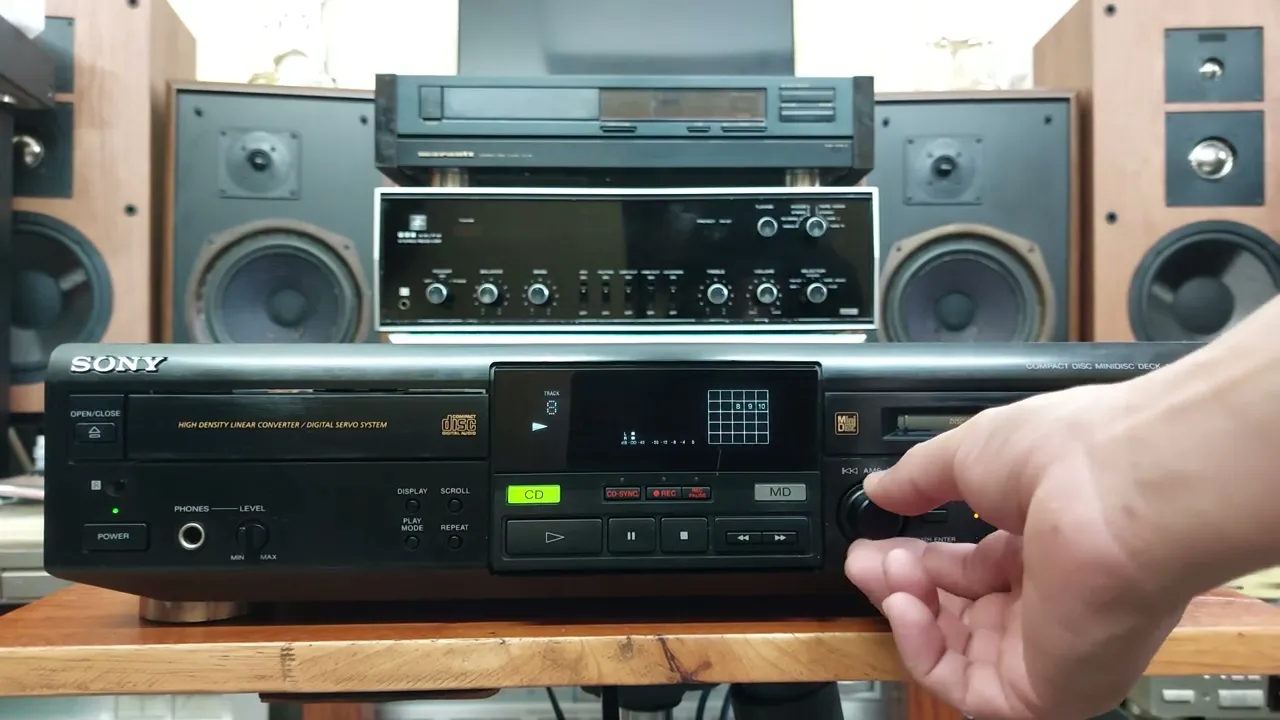 (Đã bán) Đầu Sony MXD-D1 đọc đĩa CD, MD và làm Pre âm thanh hay 📲0907223269 🏡Địa chỉ: Tp Thủ Đức