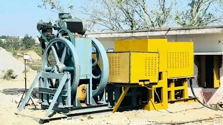 Free energy Generator With 2000 Kg Flywheel - World first biggest generator produce 250 KW