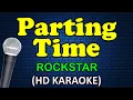 Download Lagu PARTING TIME - Rockstar (HD Karaoke)