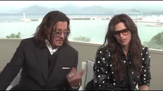 Johnny Depp Maiwenn interview in Cannes 2023 about Jeanne du Barry movie