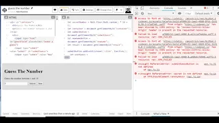 Learn to Code Tutorial JavaScript Guessing Game