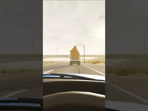 Final Destination Moment in BeamNG Drive