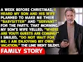 My Son And His Wife Planned To Make Me Their Free Babysitter At Christmas So I Quietly Booked A Trip