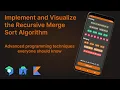 Implement and Visualize a Recursive Sort Algorithm Advanced Programming - Android Studio Tutorial