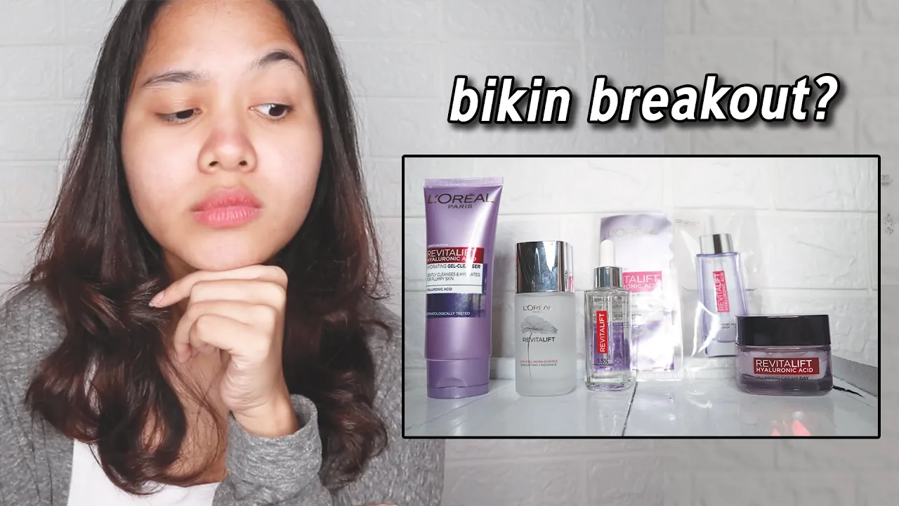 REVIEW JUJUR L'Oreal Paris Revitalift Hyaluronic Acid SERUM DAN Revitalift Crystal Micro Essence