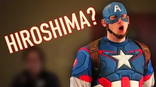 captain america doesnt know about hiroshima